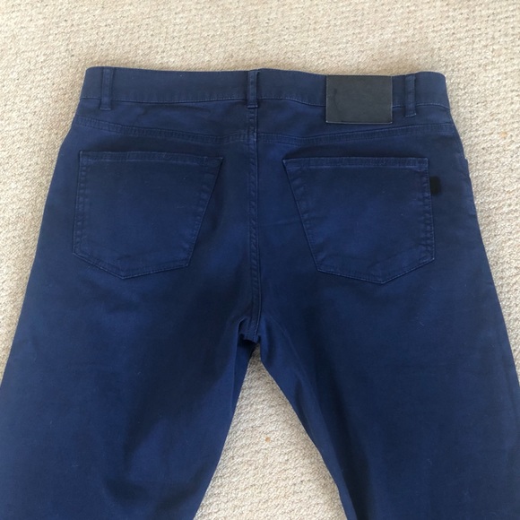 BALENCIAGA Navy Chinos, Size 32 - Picture 7 of 16
